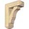 Ekena Millwork Balboa Craftsman Rough Sawn Bracket w/ Offset Brace, Douglas Fir, 6"W x 16"D x 20"H BKT0604X16X20BOA04RDF - alternate 1